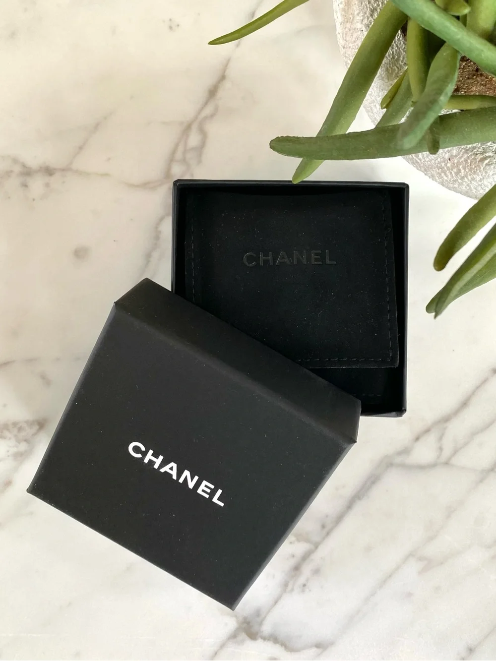 CHANEL - Gold, Crystal & Pearl Camellia Flower CC Brooch 2018